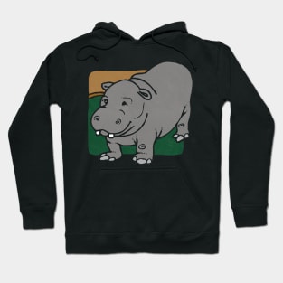 Cute Hippo Hoodie